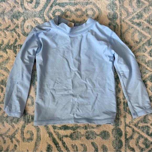 Toddler boys Ruggedbutts swim trunks and rash guard set! Size 18-24 month. Blue. - Picture 2 of 10